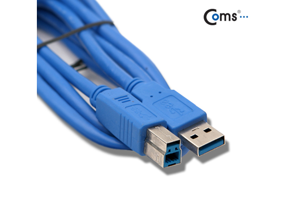 USB 3.0 케이블(청색/AB형). 1.8M [C3513]