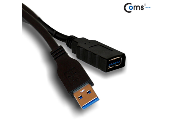 USB 3.0 케이블(흑색/연장), 1.8M [C3494]