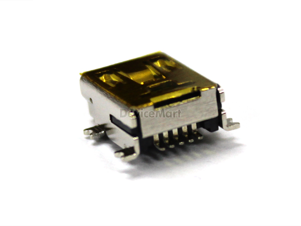 디바이스마트,커넥터/PCB > I/O 커넥터 > USB/IEEE 커넥터 > Mini USB B타입 커넥터,NTOM,Mini USB B TYPE 5PIN 커넥터 (NTOM10050151),mini USB B Type Socket / FEMALE / PCB 기판용 SMD 타입 / 5pin