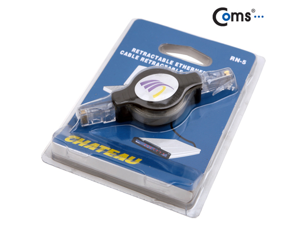 디바이스마트,,Coms,랜케이블(자동감김/다이렉트) 1.5M [BS504],자동감김 타입 / CAT5e 지원 / 1.5M