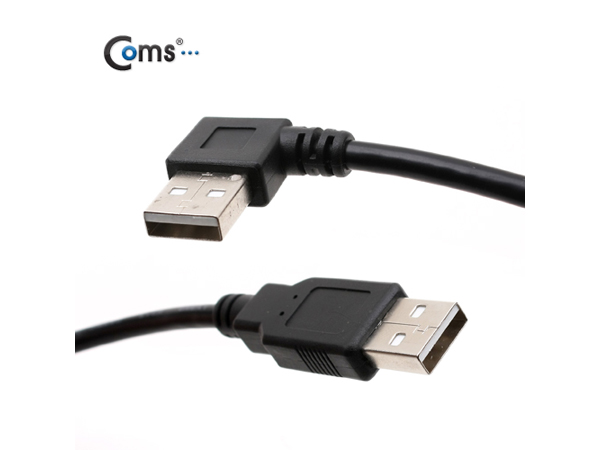 USB 케이블(Short/AA형),30cm/꺾임 우향 90도 [NA716]