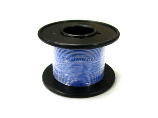 디바이스마트,케이블/전선 > KS/UL/절연전선 > 범용전선,,NT-테프론와이어 0.4mm (파랑) - 30M,테프론 와이어 / 규격 : AWG 26 (0.4파이) / 길이 : 30M / 색상 : 파랑 / 보빈에 감겨있어 사용 및 보관이 간편