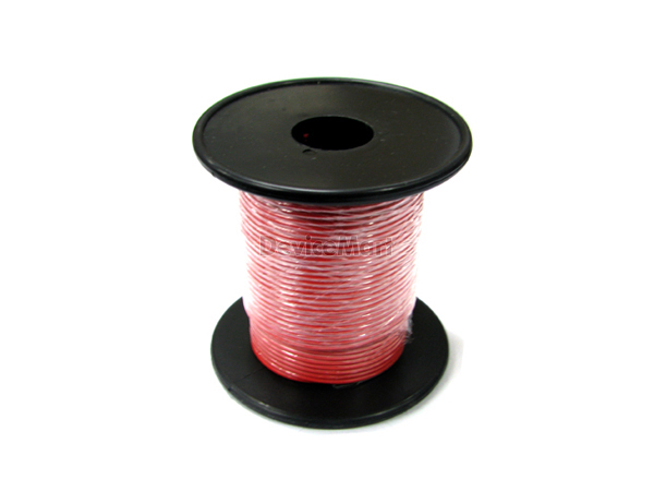 디바이스마트,케이블/전선 > KS/UL/절연전선 > UL절연전선 > UL1007 (Lead Wire) 절연전선,거상인,UL1007-AWG22_30 (30M) (빨강),극세선 난연성 전선 / UL1007 / 규격 : AWG22 / 길이 : 30M / 색상 : 빨간색