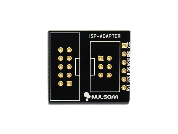 디바이스마트,MCU보드/전자키트 > 개발용 장비 > AVR용 개발장비 > ISP,NulSom Inc.,NS-ISP-01 (6핀-10핀 ISP 변환보드),10핀 ISP를 6핀 ISP와 상호 변환이 가능하도록 해주는 Adapter 브레드보드에 장착 가능