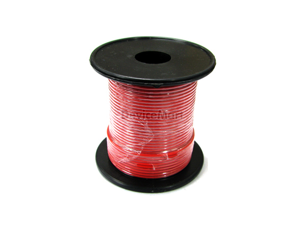 디바이스마트,케이블/전선 > KS/UL/절연전선 > UL절연전선 > UL1007 (Lead Wire) 절연전선,거상인,UL1007-AWG20_30 (30M) (빨강),극세선 난연성 전선 / UL1007 / 규격 : AWG20 / 길이 : 30M / 색상 : 빨간색