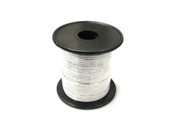 디바이스마트,케이블/전선 > KS/UL/절연전선 > UL절연전선 > UL1007 (Lead Wire) 절연전선,거상인,UL1007-AWG20_30 (30M) (흰색),극세선 난연성 전선 / UL1007 / 규격 : AWG20 / 길이 : 30M / 색상 : 흰색