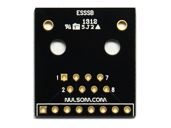 디바이스마트,MCU보드/전자키트 > 개발용 장비 > USB/RS232/RS485 컨버터,NulSom Inc.,NS-RJ45-01 (RJ45 변환보드),RJ45를 브레드보드에 부착 할 수 있도록 2.54mm Pitch로 변환해주는 변환용 기판