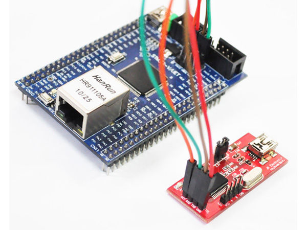 디바이스마트,MCU보드/전자키트 > 프로세서/개발보드 > ARM > Cortex-M3,JK전자,Cortex-M4 STM32F407VGT6 네트워크(Ethernet) 모듈,STM32-ETH-47V/UETboard는 ST 칩 STM32F407VGT6을 기반으로합니다. 이더넷 인터페이스 및 테스트 프로그램이 제공됩니다.