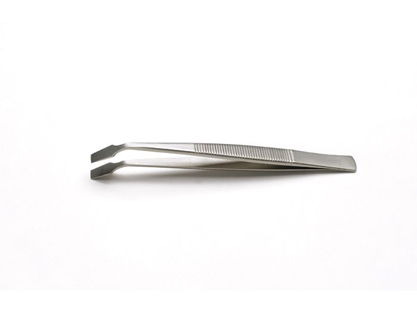 Flat Tip 핀셋 128-SA (Stainless steel)