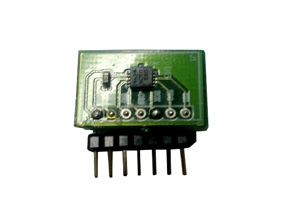 디바이스마트,MCU보드/전자키트 > 센서모듈 > 가속도/자이로/지자기센서 > 가속도센서,한국생명과학,EM-3XS(3축 가속도 센서 모듈),EM3XS는 MCU와 연결하여 3축(x, y, z)에 대한 정보를 MCU로 전송해주는 Module 입니다.