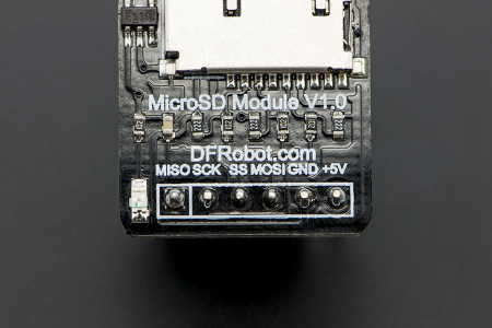 디바이스마트,MCU보드/전자키트 > 전원/신호/저장/응용 > SD/TF/메모리,DFROBOT,MicroSD card module for Arduino[DFR0229],