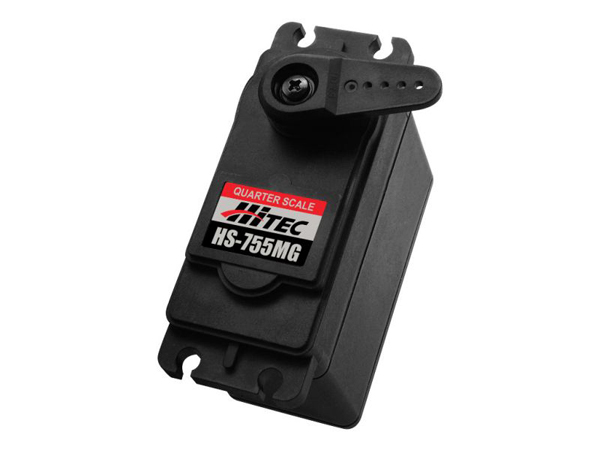 디바이스마트,기계/제어/로봇/모터 > 모터류 > 서보모터 > 아날로그 서보모터,HITEC,서보모터(HS-755MG),하이텍의 “거대 규모” 서보 시리즈에 하나인 HS-755HB와 HS-755MG는 혁명적인 Karbonite™ 기어 또는 Metal 기어 모두로 제작 가능합니다. 둘 다 대형 R/C 장비에 적합하며 방수 및 먼지 방지 케이스와 Dual Ball Bearing을 특징으로 하고 있습니다. 파워풀한 HS-755MG는 6 볼트에서 200 oz/in 까지 토크가 가능하며 HS-755HB는 183 oz/in 까지 가능합니다.