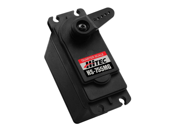 디바이스마트,기계/제어/로봇/모터 > 모터류 > 서보모터 > 아날로그 서보모터,HITEC,서보모터(HS-755MG),하이텍의 “거대 규모” 서보 시리즈에 하나인 HS-755HB와 HS-755MG는 혁명적인 Karbonite™ 기어 또는 Metal 기어 모두로 제작 가능합니다. 둘 다 대형 R/C 장비에 적합하며 방수 및 먼지 방지 케이스와 Dual Ball Bearing을 특징으로 하고 있습니다. 파워풀한 HS-755MG는 6 볼트에서 200 oz/in 까지 토크가 가능하며 HS-755HB는 183 oz/in 까지 가능합니다.