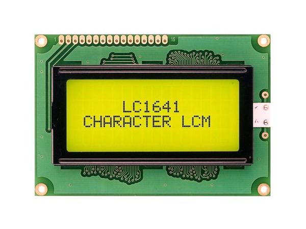 디바이스마트,LED/LCD > LCD 캐릭터/그래픽 > 캐릭터 LCD,가나시이스,LC1641-SMLYH6-DH3 (12),STN타입, 16*4 Line, Yellow-Green LED Backlight, 전체크기: 87.0(W) X 60.0(H) X 13.5(T) mm , 표시크기 : 62.0(W) X 26.0(H) mm