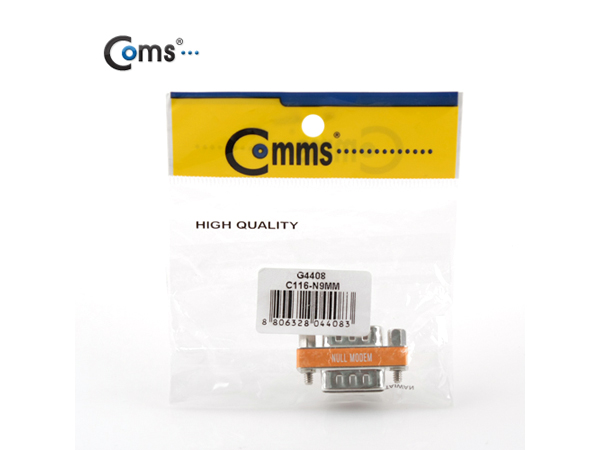 디바이스마트,커넥터/PCB > I/O 커넥터 > 젠더류 > 시리얼/패러럴 젠더,Coms,시리얼 젠더(9M/9M), null 크로스 배열 [G4408],D-sub 시리얼 연장 젠더 / 크로스 배열(NULL 배열) 변경 /  D-sub 9pin MALE - MALE