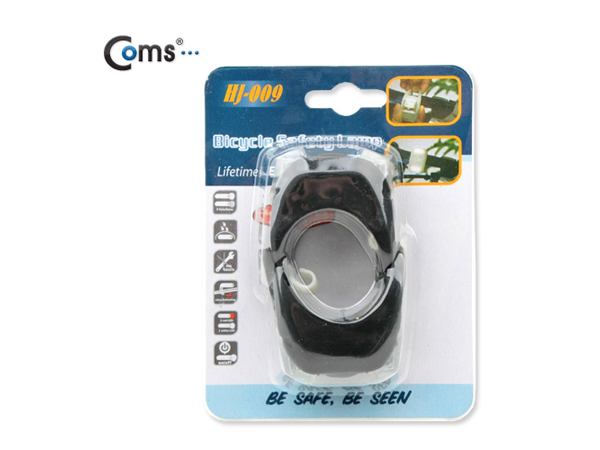 디바이스마트,LED/LCD > LED 인테리어조명 > 장식용 LED,Coms,자전거 안전 점멸기(방수/고리장착) [IT486],2개 1세트 구성 / 고휘도 LED 내장