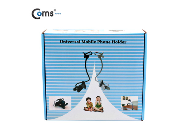 디바이스마트,컴퓨터/모바일/가전 > 스마트폰/스마트기기 > 모바일 주변기기 > 거치대,Coms,스마트폰 거치대, 탁상용 집게 [IT681] ,Black (Flexible 각도조절기능)