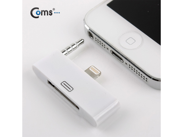 디바이스마트,컴퓨터/모바일/가전 > 스마트폰/스마트기기 > 케이블/젠더 > 애플 케이블/젠더/공유기,Coms,아이폰5 변환젠더 (이어폰단자),오디오 도킹 스테이션과 호환