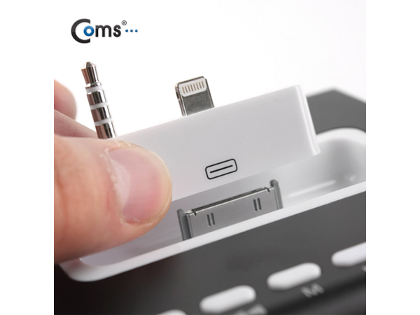 디바이스마트,컴퓨터/모바일/가전 > 스마트폰/스마트기기 > 케이블/젠더 > 애플 케이블/젠더/공유기,Coms,아이폰5 변환젠더 (이어폰단자),오디오 도킹 스테이션과 호환