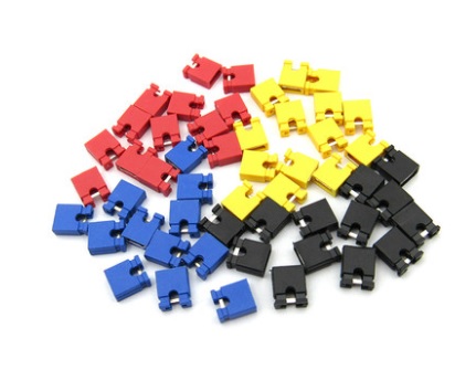 디바이스마트,커넥터/PCB > 핀헤더/IC 소켓 > 점퍼/션트 소켓 > 2.54mm pitch 점퍼소켓,Any Vendor,컬러 미니 점퍼핀 [2.54mm],테스트 점퍼 소켓 / 2.54mm pitch / Open 타입 / 옵션색상 : 빨강,노랑,초록,파랑,흰색,검정색