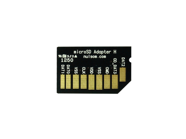 디바이스마트,오픈소스/코딩교육 > 라즈베리파이 > 라즈베리파이 확장보드/HAT,NulSom Inc.,NS-SD02 (micro SD Adapter H),라즈베리파이에 micro SD Card를 장착 할 수 있도록 해주는 악세사리 모듈