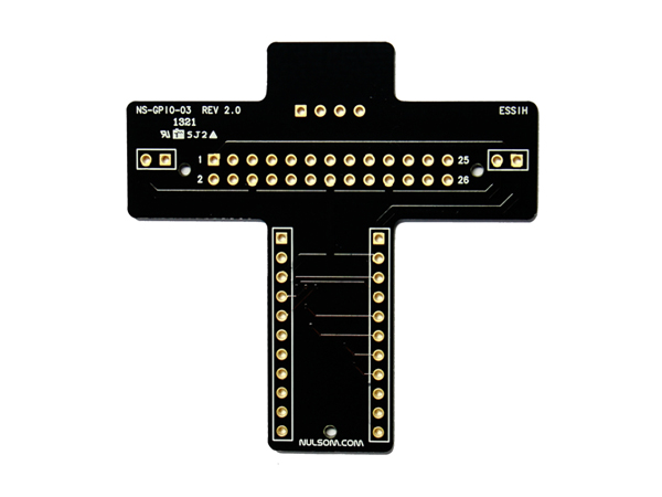 디바이스마트,오픈소스/코딩교육 > 라즈베리파이 > 라즈베리파이 확장보드/HAT,NulSom Inc.,NS-GPIO-03 (라즈베리파이 GPIO 모듈 +형),라즈베리파이(Raspberry Pi)의 GPIO 핀을 확장해주는 컨넥터 보드
