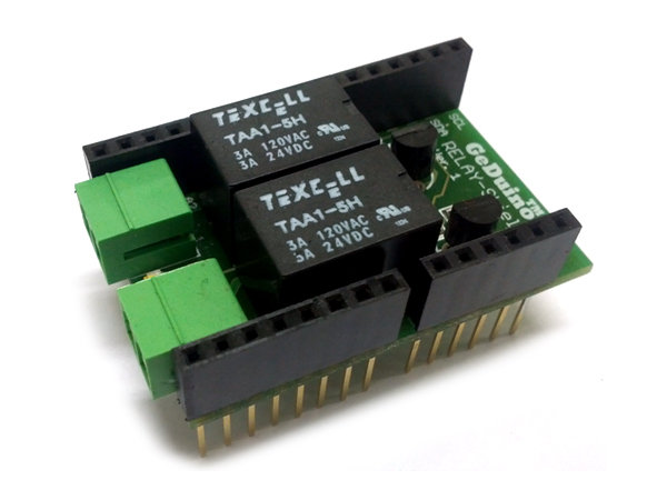 GeDuino Relay Shield