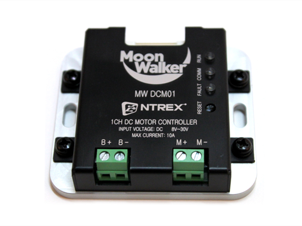 디바이스마트,,MoonWalker,MW-MDC24D200S-v2,1채널 DC 모터 드라이버 / 8~30V 입력전압 / 10A 최대 전류 / 전압/속도/위치 제어 / Serial(RS232/CAN) 통신 / Digital Output/Digital Input/Analog Input/Pulse Input 설정 / 스크립트(Script) 언어 지원 / Motor Control UI 프로그램 지원 / 과전압 / 과전류 등에 대한 보호 기능 탑재