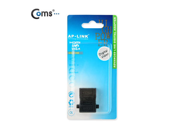 디바이스마트,케이블/전선 > 영상/음향 케이블 > HDMI/DVI 케이블,Coms,HDMI 젠더 (연장 F/F, 일체형) [BE023],HDMI 젠더 / HDMI FEMALE x 2 / 나사 고정 기능 