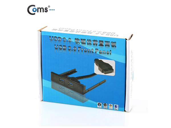 디바이스마트,컴퓨터/모바일/가전 > 네트워크/케이블/컨버터/IOT > 컨트롤러/확장카드 > USB 확장카드,Coms,USB 포트 3.0, 전면 가이드(2Port), 50cm/3.5인치 [OT821],2Port 5.25 Bay 장착용 가이드