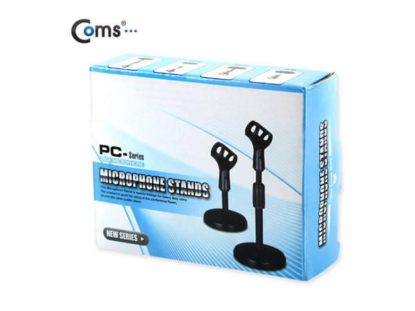 디바이스마트,,Coms,마이크 스탠드(고정용), 23cm [BE024],각도 조절 가능, 마이크는 별도 판매입니다.