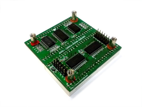 디바이스마트,MCU보드/전자키트 > 디스플레이 > 도트매트릭스,주식회사 레스코,ATMS-LDM16,16X16 LED DOTMATRIX MODULE, DC 5V, RED, GREEN, AMBER 3COLOR LDM