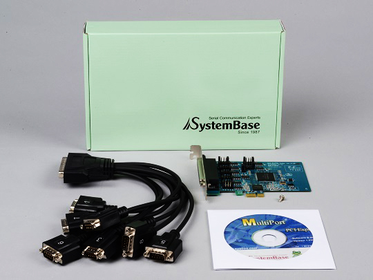 디바이스마트,컴퓨터/모바일/가전 > 네트워크/케이블/컨버터/IOT > 컨트롤러/확장카드 > 시리얼 확장카드,시스템베이스,Multi-8C/PCIe COMBO (케이블 포함),SB16C1052PCI를 장착한 시리얼 통신 카드입니다. PCI 버스 전용 UART로 세계 최대 크기의 256-바이트 사이즈를 가진 송수신 FIFO를 가졌으며, 통신 속도 921.6Kbps에서도 오버런을 발생시키지 않는 성능을 보유하고 있습니다.
