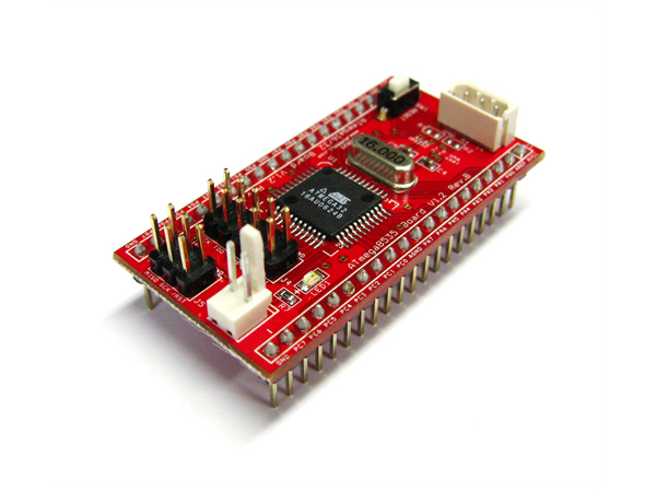 디바이스마트,MCU보드/전자키트 > 프로세서/개발보드 > AVR > ATMEGA32,AVRMALL,[NER-1108] ATmega32 Board V1.2 (16MHz/DC5V용),ATmega32의 1열 확장 보드, 32K 플래시, 16MHz, 통신칩내장