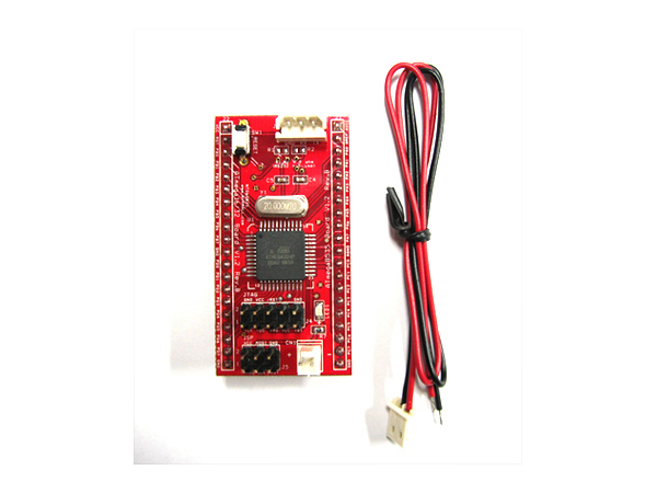 디바이스마트,MCU보드/전자키트 > 프로세서/개발보드 > AVR > 기타,AVRMALL,[NER-2094] ATmega324P Board V1.2 (20MHz/DC5V용),ATmega324P의 1열 확장 보드, 32K 플래시, 20MHz, 통신칩내장, 2.7~5.5V