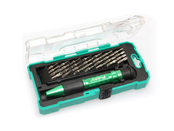 디바이스마트,수공구/전자공구/전동공구 > 작업공구 > 드라이버류 > 드라이버세트,PROSKIT,PROKIT 정밀 드라이버 세트 30pcs 스크류 드라이버 수리 키트 SD-9608 [PK461],Prokit 드라이버세트 30pc, 생활공구