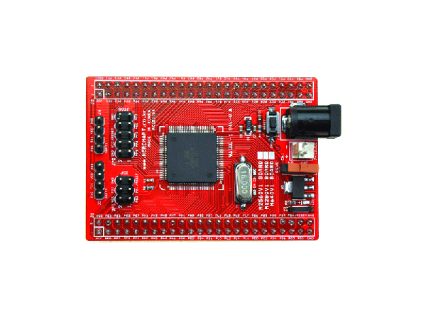 디바이스마트,MCU보드/전자키트 > 프로세서/개발보드 > AVR > ATMEGA256x,AVRMALL,[NER-1295] M2560V1 RevC (16MHz/DC5V용) (ATMEGA2560 모듈),ATmega2560의 기본 확장 보드, 100핀, 265K 플래시, 16MHz, 4.5~5.5V