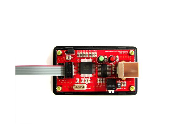 디바이스마트,MCU보드/전자키트 > 개발용 장비 > AVR용 개발장비 > ISP,AVRMALL,USBISP V3.0,USB방식의 AVR 다운로더 (USBISP V2.0 업그레이드제품)
