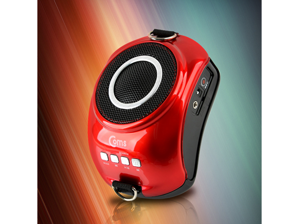 디바이스마트,컴퓨터/모바일/가전 > 음향ㆍ영상ㆍ카메라 > 블루투스 사운드 > 블루투스 휴대용스피커,Coms,휴대용 마이크 앰프,강의실/매장/가이드/행사진행용/USB,MicroSD/FM