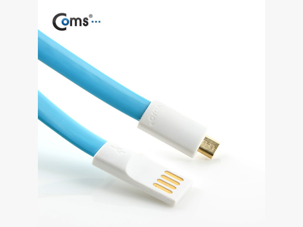 디바이스마트,컴퓨터/모바일/가전 > 스마트폰/스마트기기 > 케이블/젠더 > 마이크로 5핀 케이블,Coms,USB/Micro 5Pin 케이블(Flat형/자석),20cm / Flat Type / Magnet