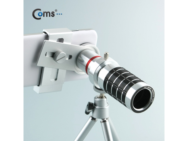 디바이스마트,컴퓨터/모바일/가전 > 스마트폰/스마트기기 > 모바일 주변기기 > 기타 주변기기,Coms,스마트폰 카메라 확대경 [IT060],전기종 사용, 16배줌 / 삼각대