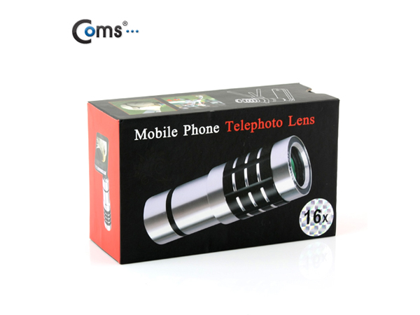 디바이스마트,컴퓨터/모바일/가전 > 스마트폰/스마트기기 > 모바일 주변기기 > 기타 주변기기,Coms,스마트폰 카메라 확대경 [IT060],전기종 사용, 16배줌 / 삼각대