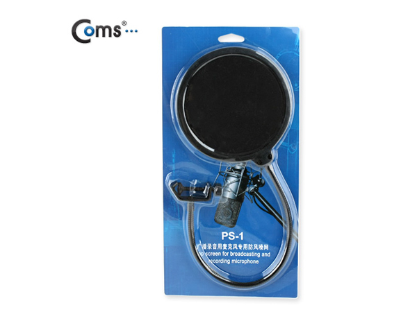 디바이스마트,컴퓨터/모바일/가전 > 음향ㆍ영상ㆍ카메라 > 마이크 > 유선마이크,Coms,마이크 스탠드/ 마이크 팝 스크린 [IT061],파열음 / 먼지제거