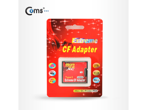 디바이스마트,컴퓨터/모바일/가전 > 저장장치 > 메모리카드/리더기 > 리더기/수납케이스,Coms,메모리 컨버터(CF 