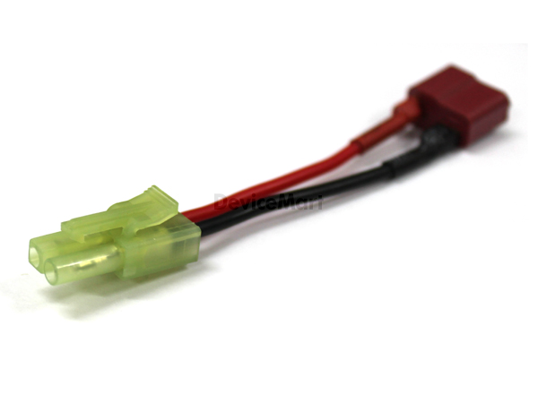디바이스마트,커넥터/PCB > 파워커넥터 > 배터리/RC 하네스,Amass,배터리 케이블 NT-8006,RC 하네스 /  Deans 커넥터 (빨강) FEMALE / Micro Tamiya 커넥터(투명) MALE 