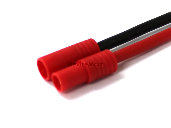 디바이스마트,커넥터/PCB > 파워커넥터 > 배터리/RC 하네스,Amass,배터리 커넥터 NT-9018A,RC 하네스 / HXT Banana(3.5mm connector) / FEMALE /  AWG14 / 약 10cm / A타입