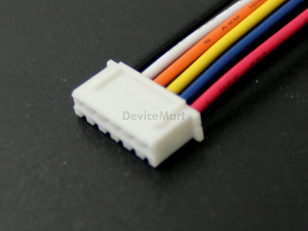 디바이스마트,케이블/전선 > PC/네트워크/통신 케이블 > SATA/HDD 케이블 > HDD/ODD용 IDE,Amass,발란서 커넥터 NT-1101A-5S (6핀),6핀 발란서 커넥터 / 소재 : PVC / 길이 : 16cm / XH male connector (female terminals) with PVC wire