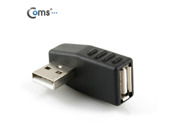 디바이스마트,커넥터/PCB > I/O 커넥터 > 젠더류 > USB2.0,Coms,USB 젠더- A(M)/A(F), 꺾임 좌향 90도 [NT227],USB 연장 젠더 / USB A 타입 MALE - FEMALE / 좌향 꺽임형