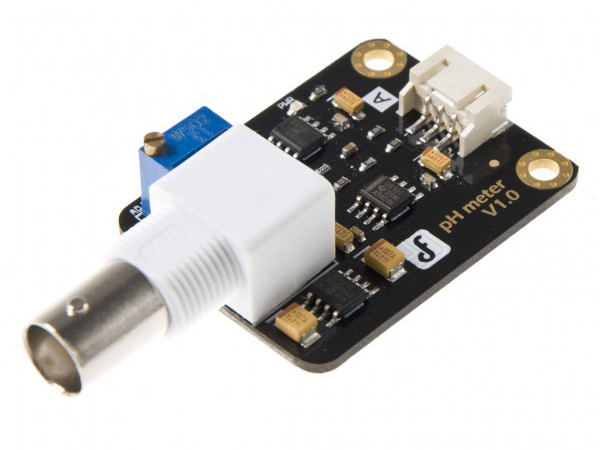디바이스마트,MCU보드/전자키트 > 센서모듈 > 수위/빗물/PH/바람 > 빗물/PH/탁도/수위센서,DFROBOT,아두이노 아날로그 pH 센서 / Meter Kit For Arduino[SEN0161],모듈전원:5V,  43mmx32mm ,0-14PH 측정 범위/ Gravity: Analog pH Sensor / Meter Kit For Arduino