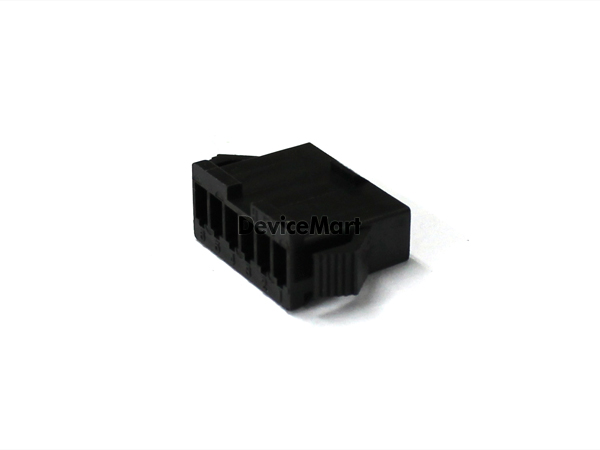 디바이스마트,커넥터/PCB > 직사각형 커넥터 > JST 커넥터 > JST-SM 시리즈 (2.5피치),JST,SMP-06V-BC,JST 커넥터 / Wire-To-Wire Connector / SMR 커넥터와 사용 / SMP용 클림프 사용 / 2.5mm Pitch / 6Pin / Black /1봉-500개